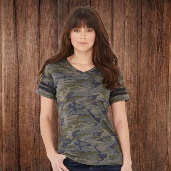 3537 Ladies' Vintage Football T-Shirt Thumbnail