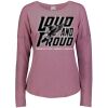 3077 Ladies' Extra Soft Tri-Blend Longsleeve Thumbnail